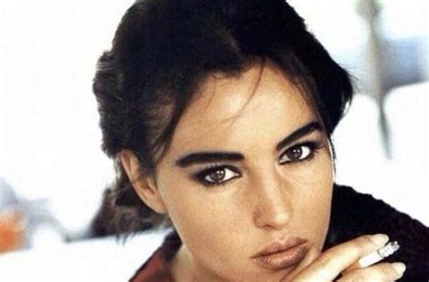 monica belucci young|Unveiling the Stunning 1980s Photos of Young Monica .